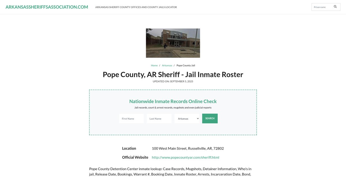 Preview of arkansassheriffsassociation.com