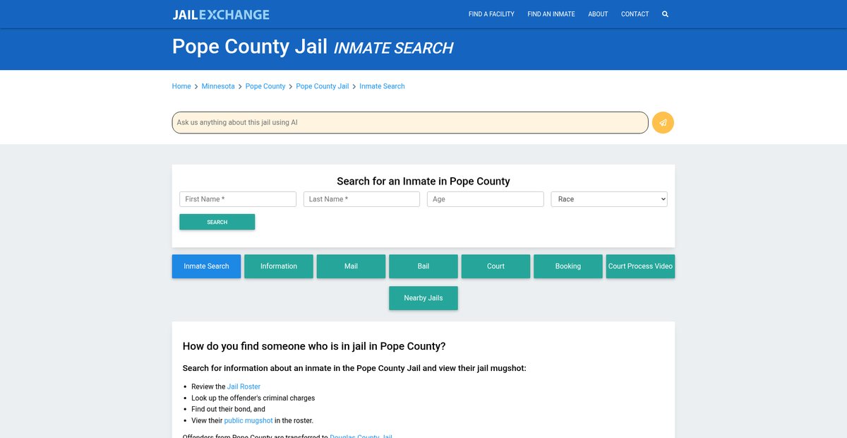 Preview of jailexchange.com