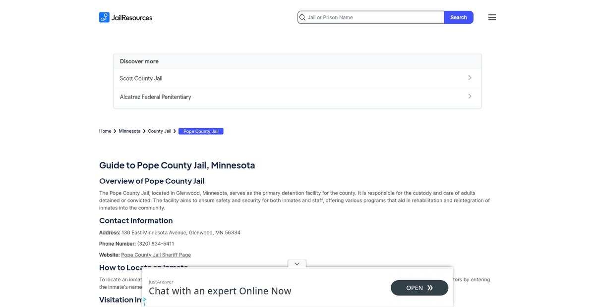 Preview of jailresources.com