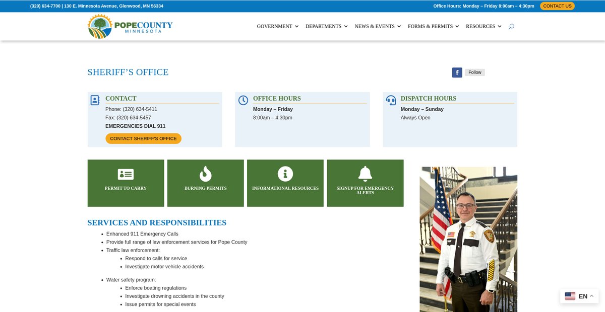 Preview of popecountymn.gov