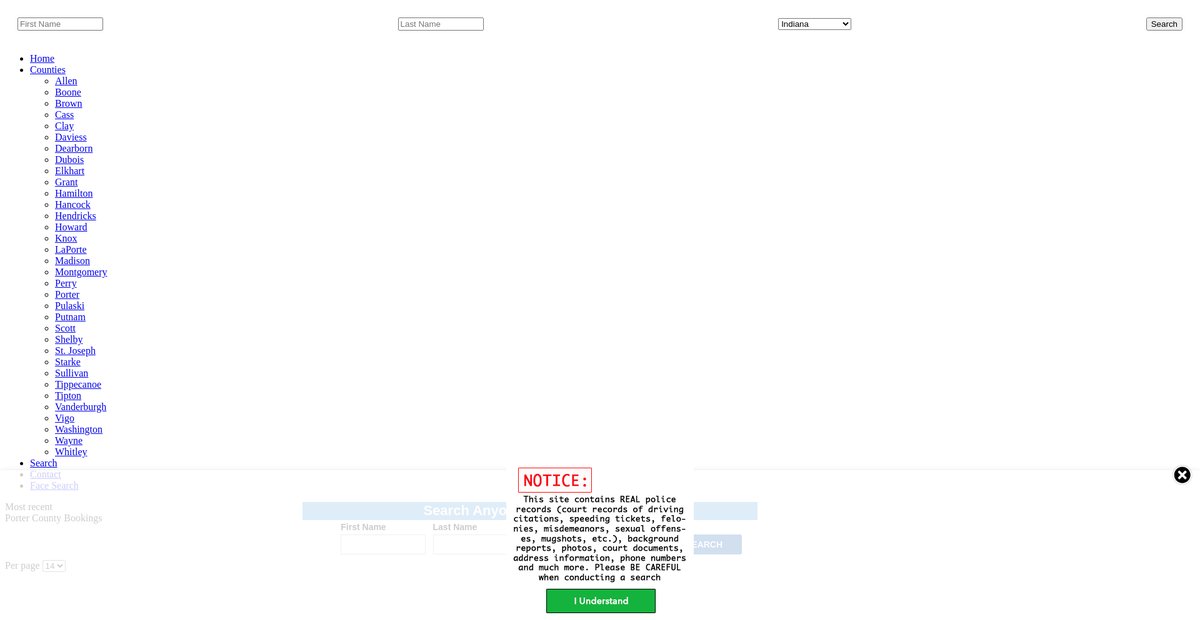 Preview of indiana.arrests.org