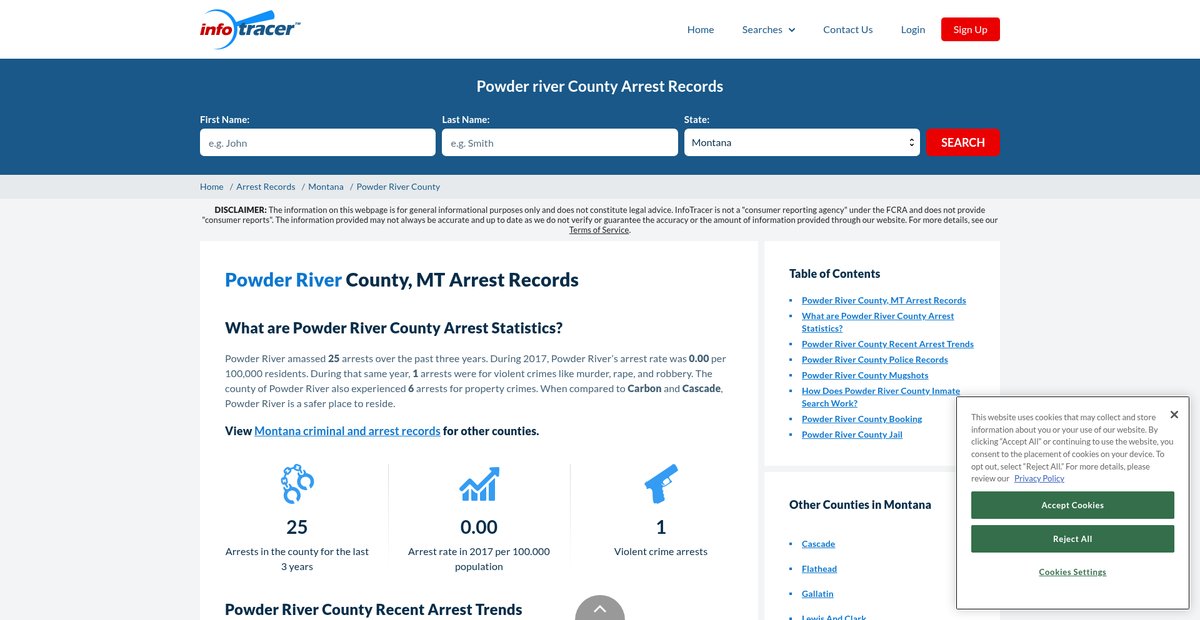 Preview of infotracer.com