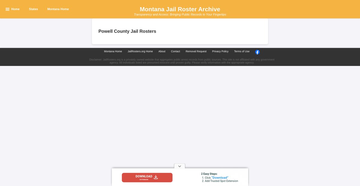 Preview of jailrosters.org