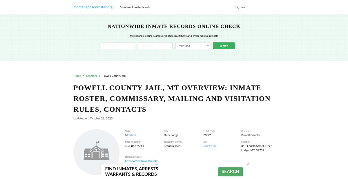 Preview of montanaprisonroster.org