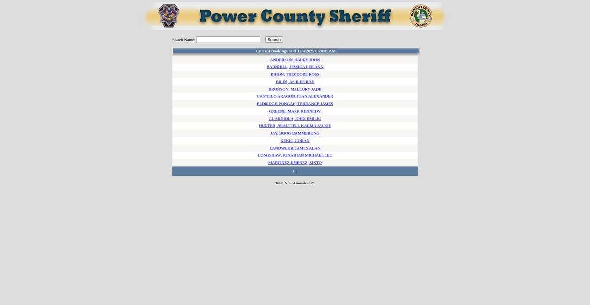 Preview of jail.co.power.id.us