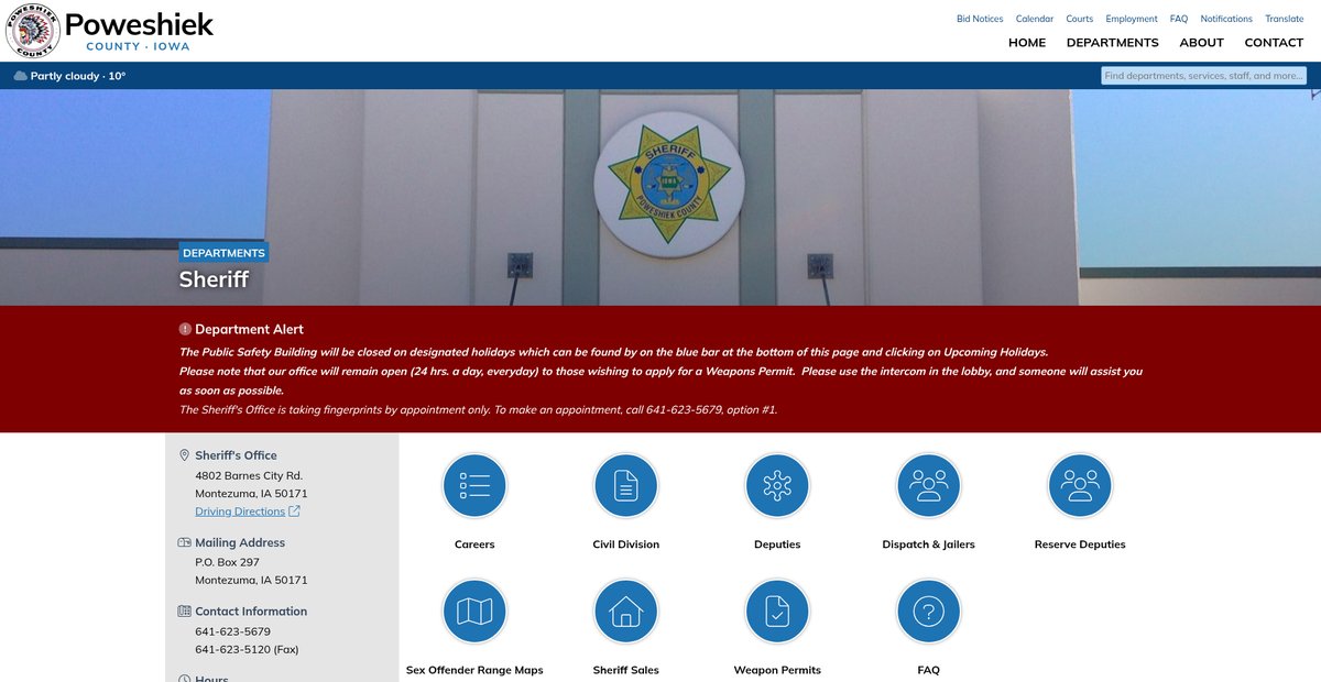 Preview of poweshiekcountyiowa.gov