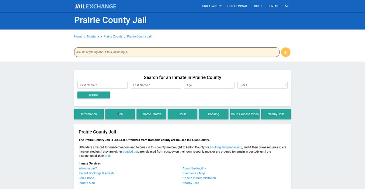 Preview of jailexchange.com