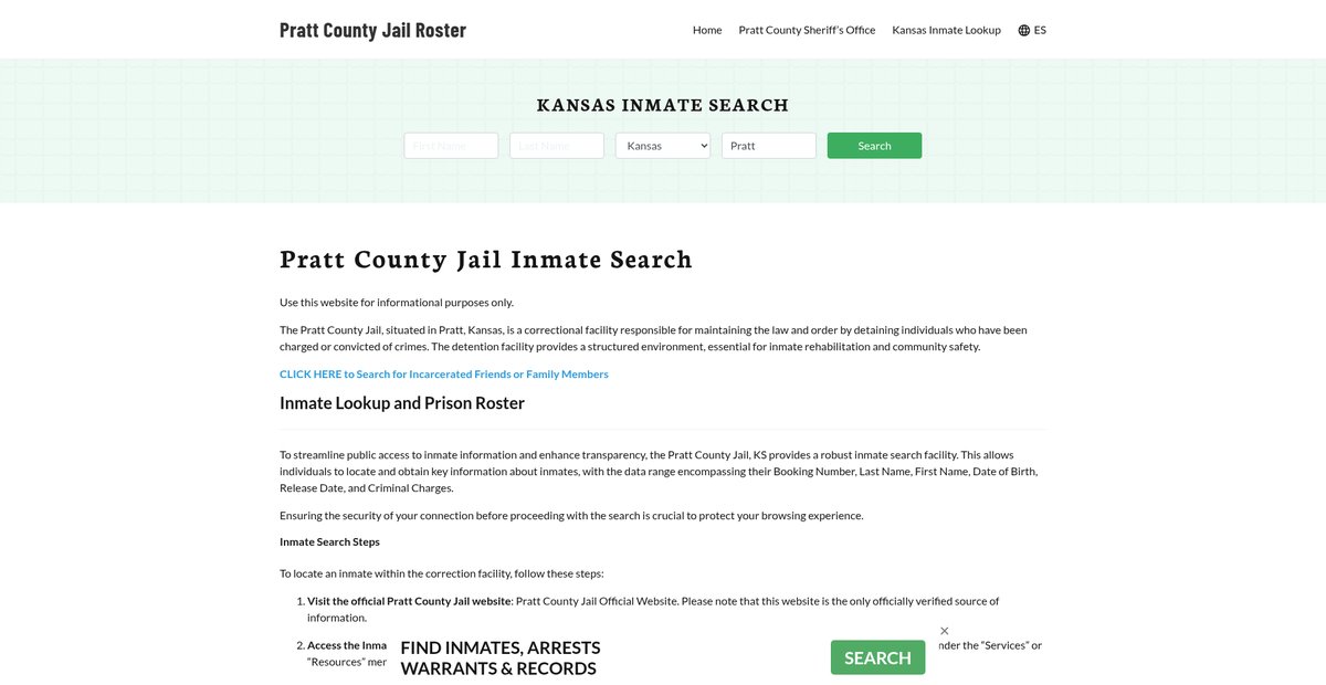 Preview of prattcountyjail.org