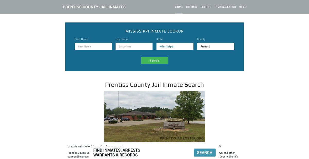 Preview of prentissjailroster.org