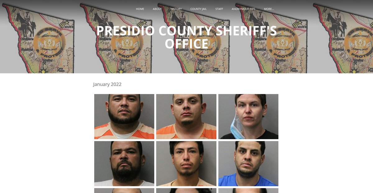 Preview of presidiocountysheriff.com