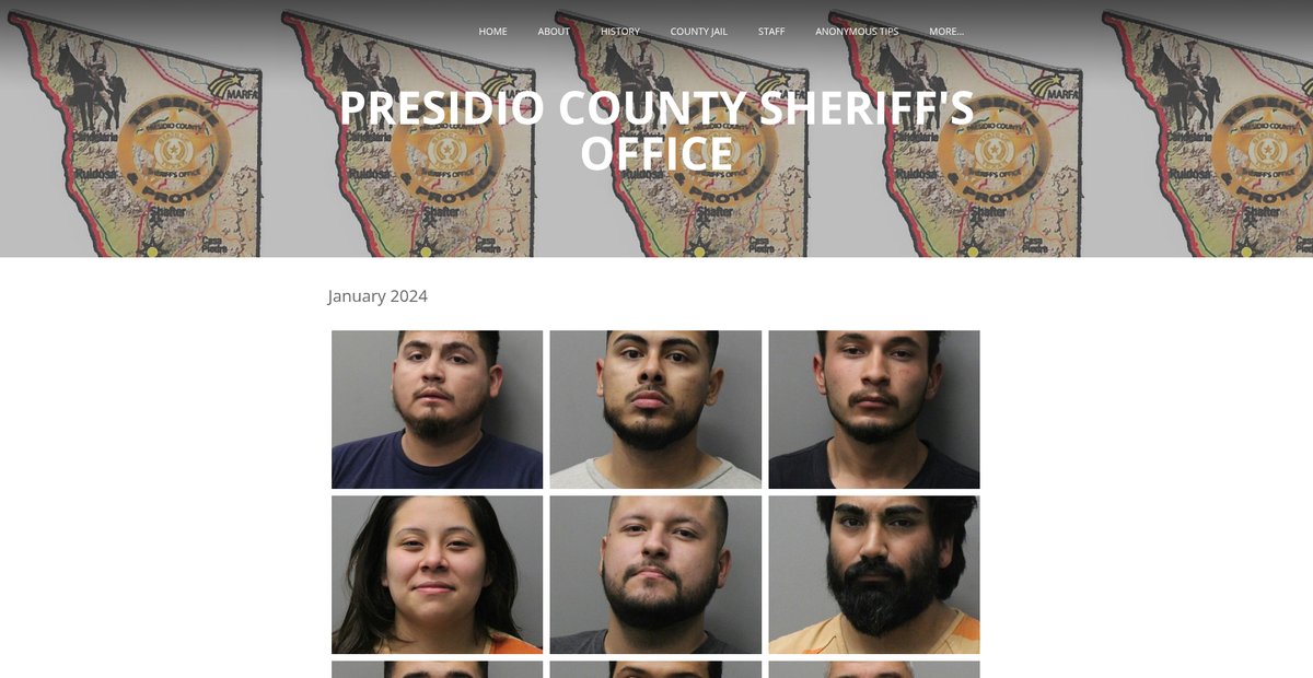 Preview of presidiocountysheriff.com