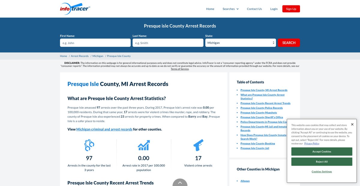 Preview of infotracer.com