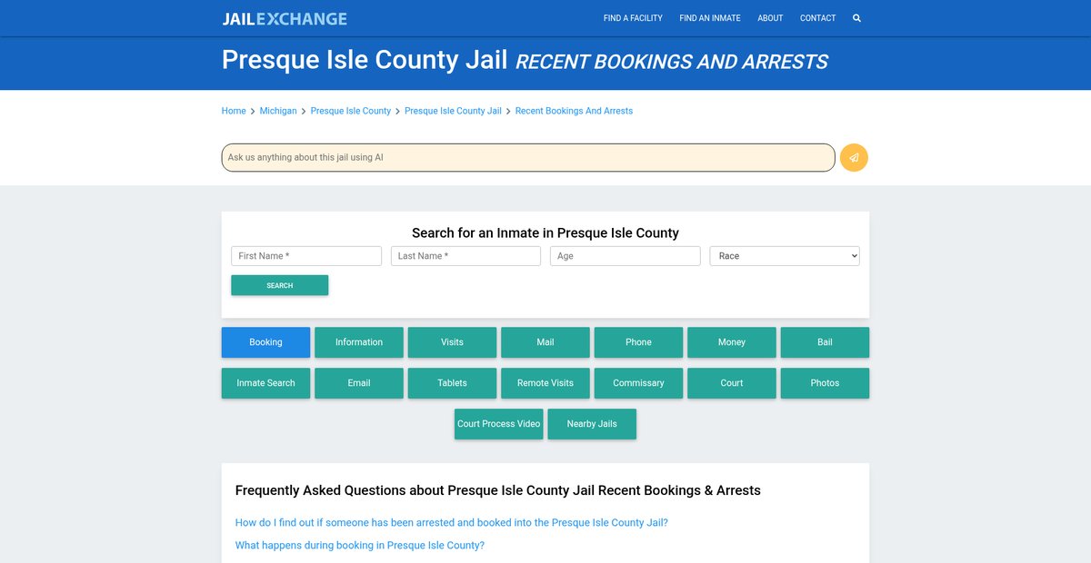 Preview of jailexchange.com