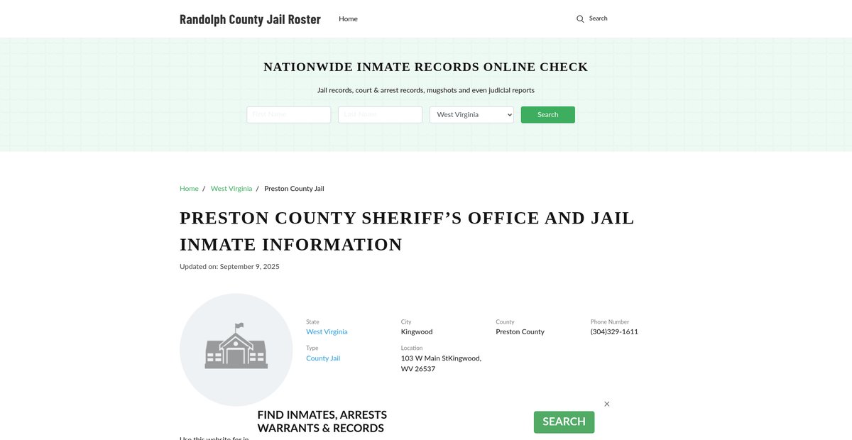 Preview of randolphcountywv.com