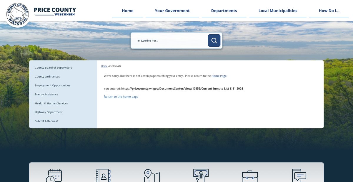 Preview of pricecounty.wi.gov