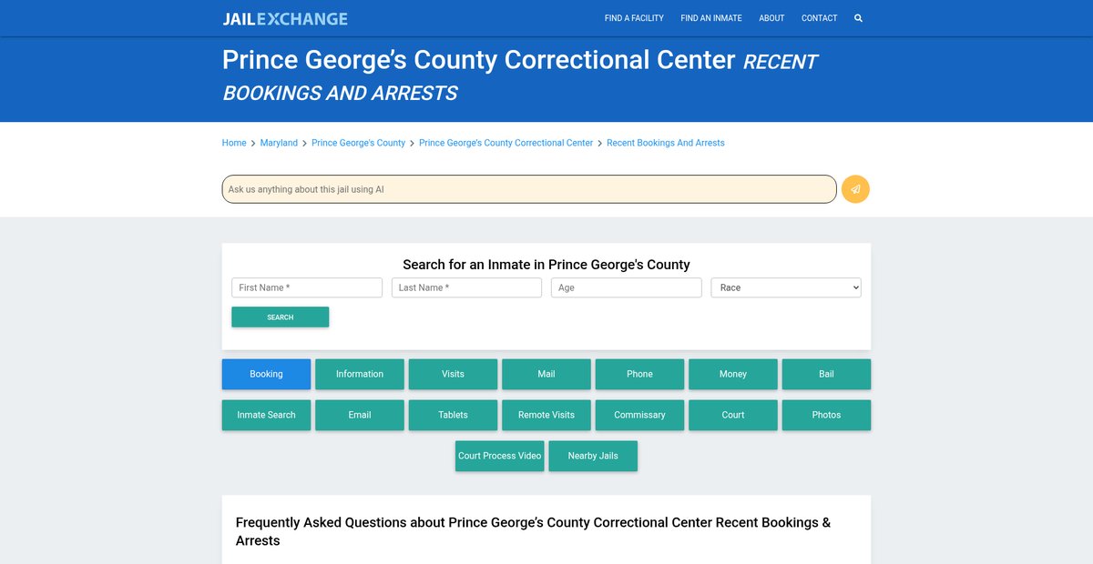 Preview of jailexchange.com