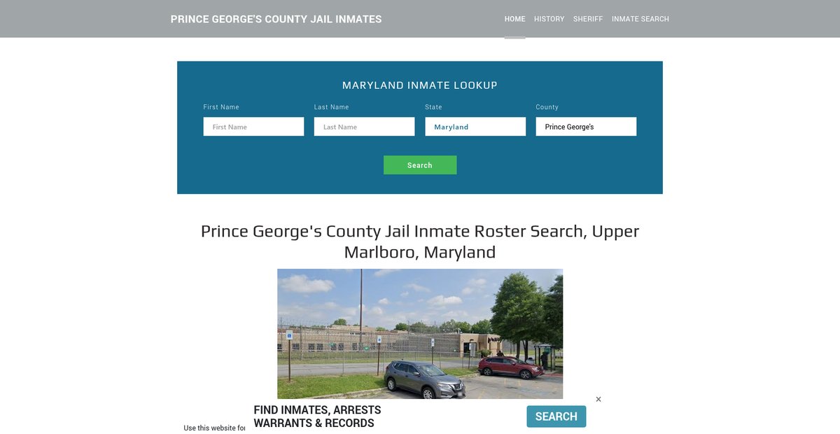 Preview of princegeorgesjailroster.org