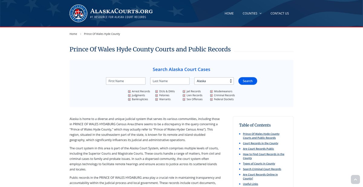 Preview of alaskacourts.org