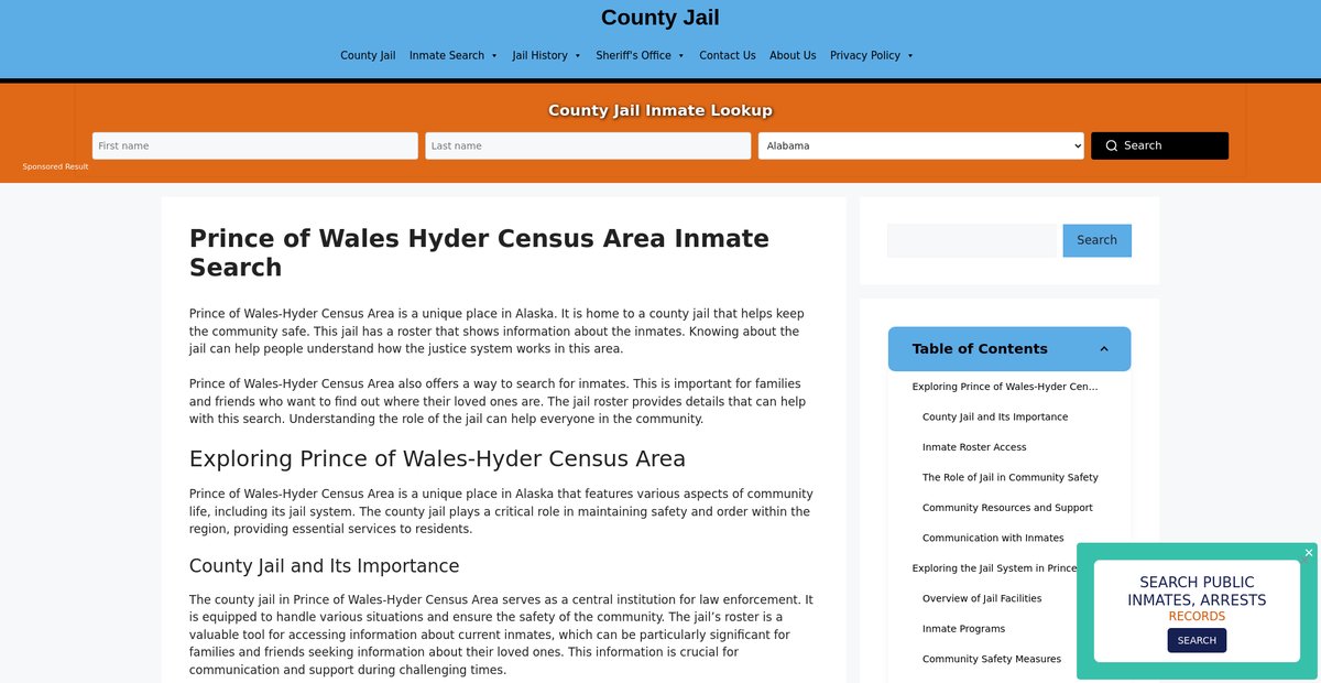 Preview of prince-of-waleshyder-census-area-inmate-search.countyjail.org