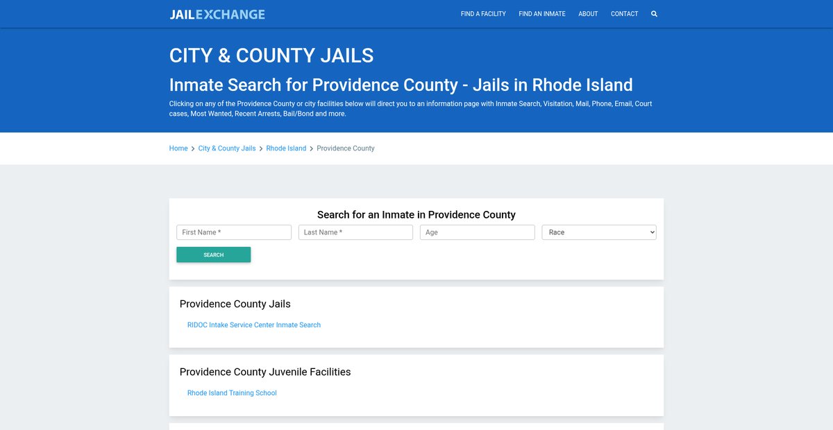 Preview of jailexchange.com