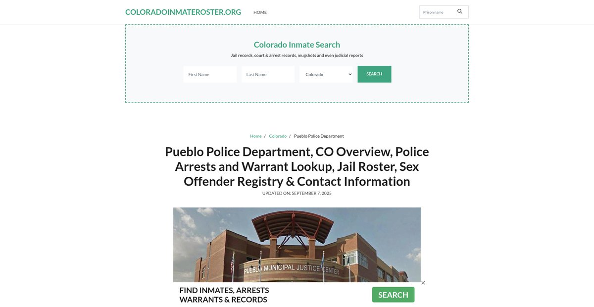 Preview of coloradoinmateroster.org