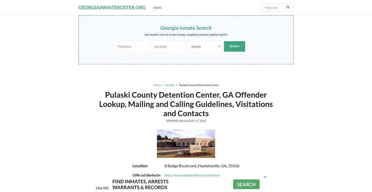 Preview of georgiainmateroster.org