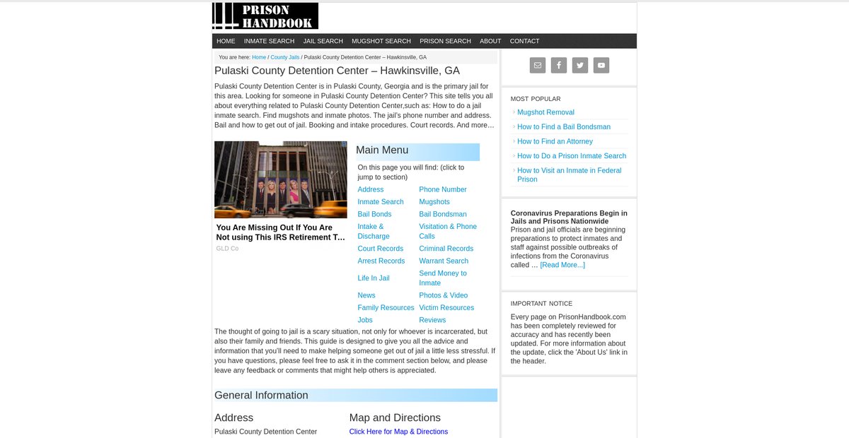 Preview of prisonhandbook.com