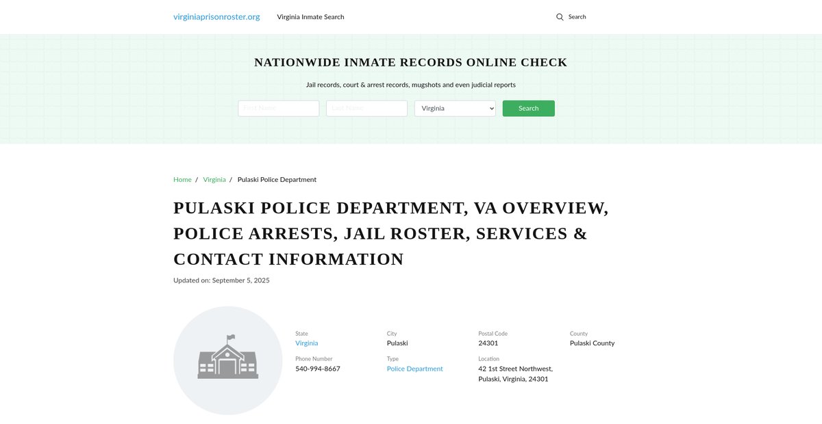 Preview of virginiaprisonroster.org