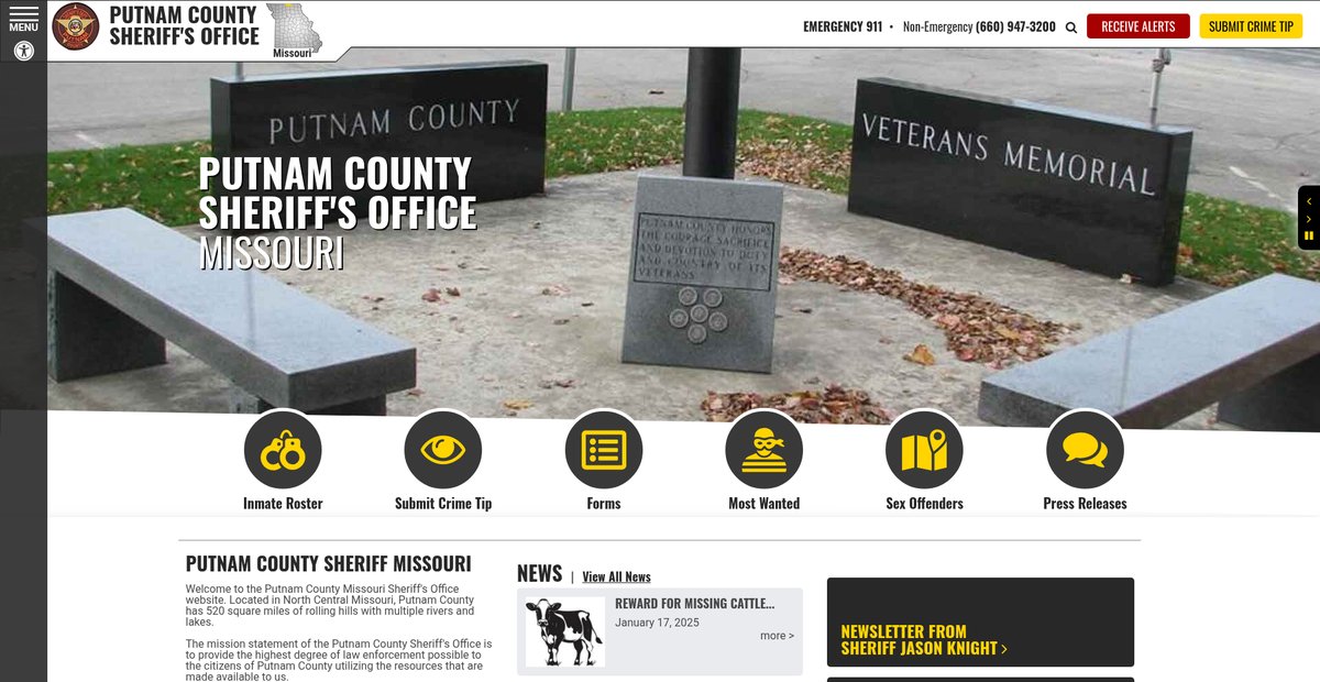 Preview of putnamso.org