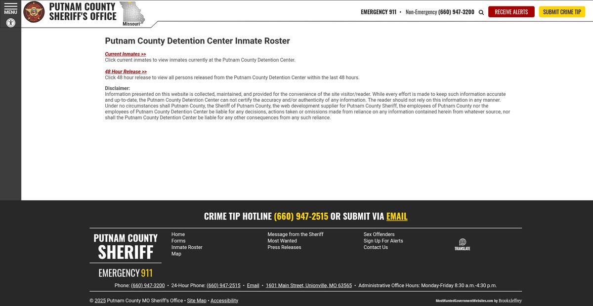 Preview of putnamso.org