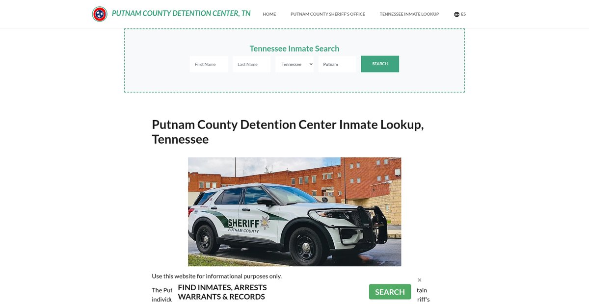 Preview of putnamcountydetentiontn.org