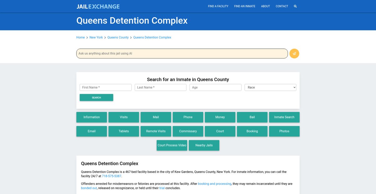 Preview of jailexchange.com