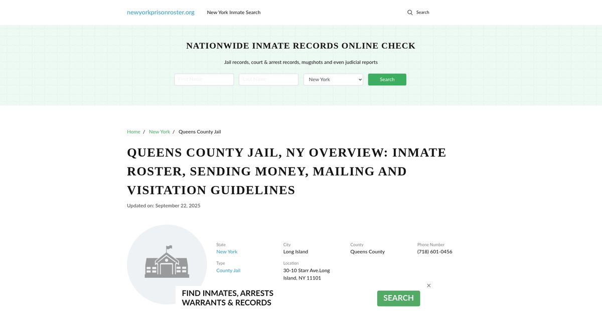 Preview of newyorkprisonroster.org
