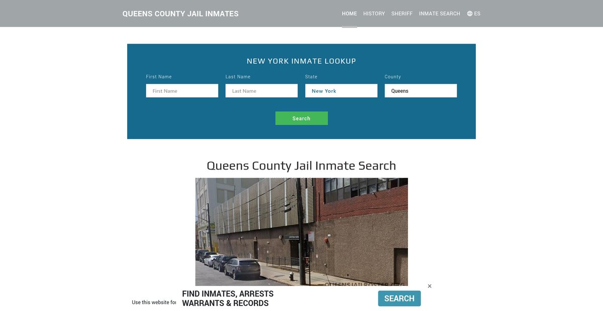 Preview of queensjailroster.org