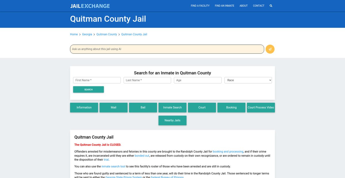 Preview of jailexchange.com