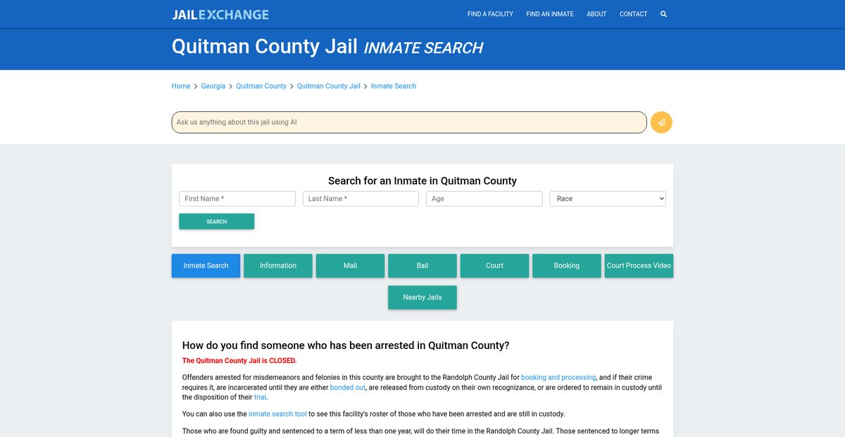 Preview of jailexchange.com