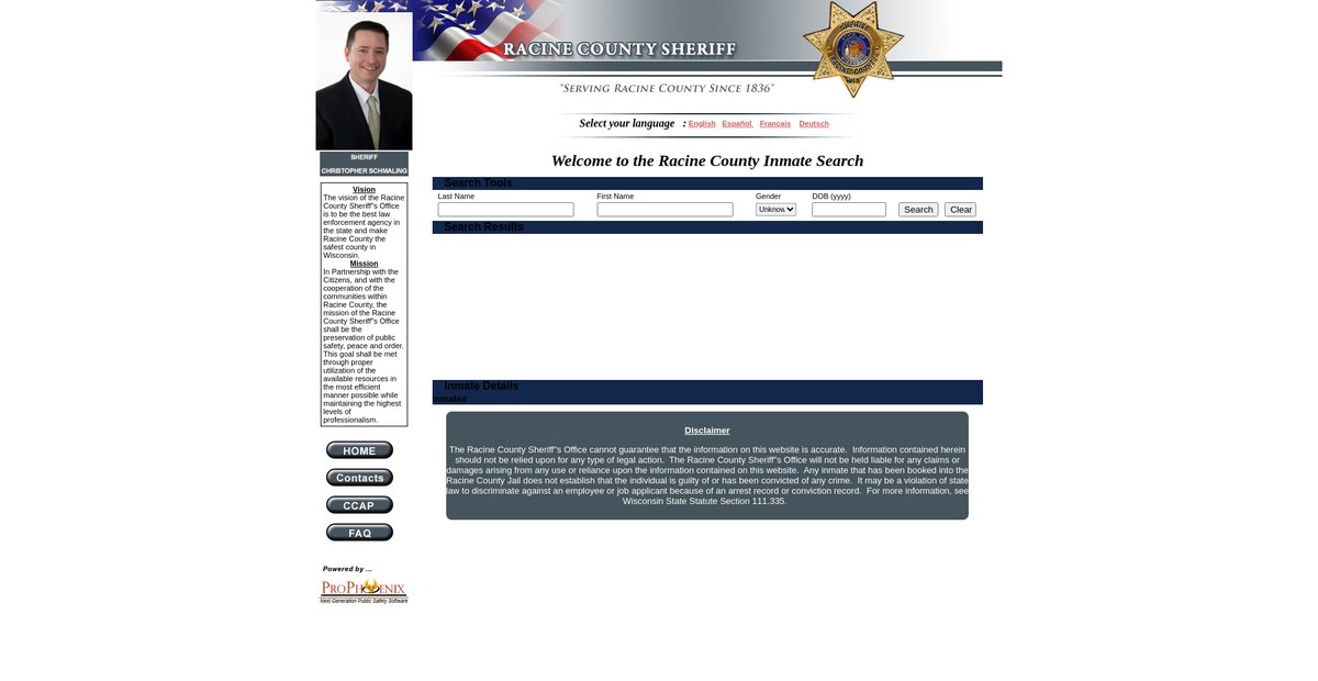 Preview of rcj-web.goracine.org