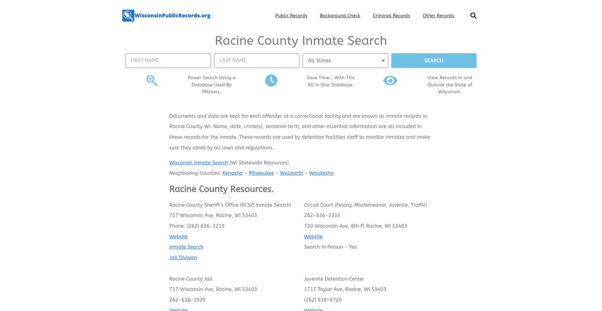 Preview of wisconsinpublicrecords.org