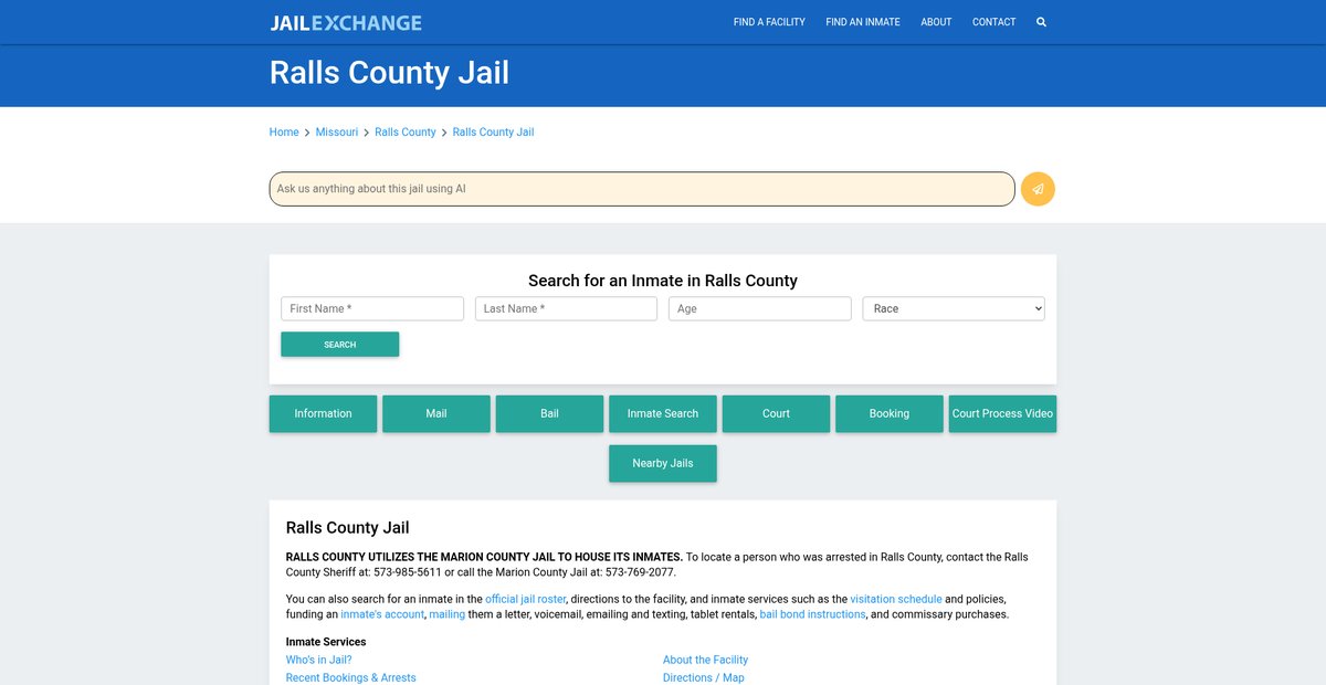 Preview of jailexchange.com