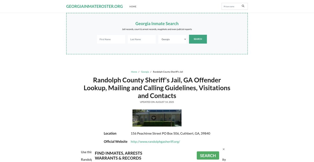 Preview of georgiainmateroster.org