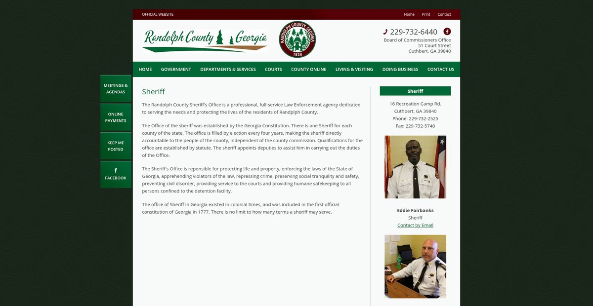 Preview of randolphcountyga.com