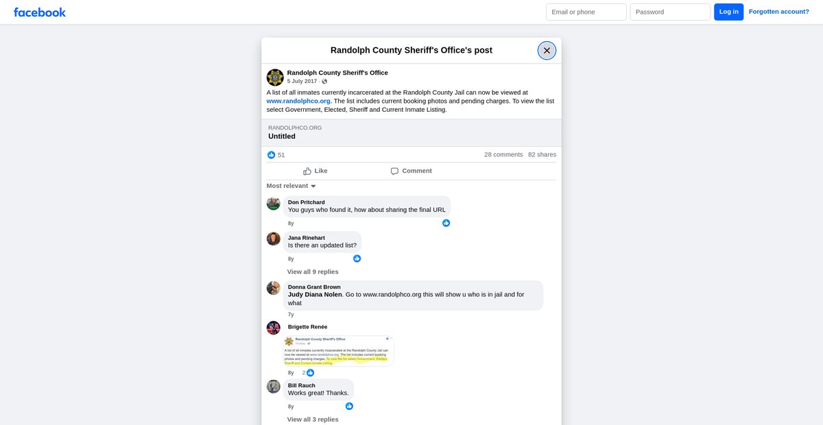 Preview of facebook.com