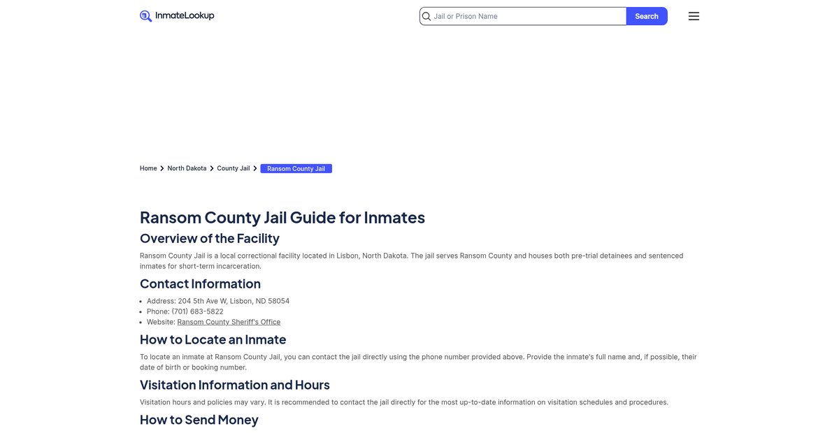 Preview of inmate-lookup.org