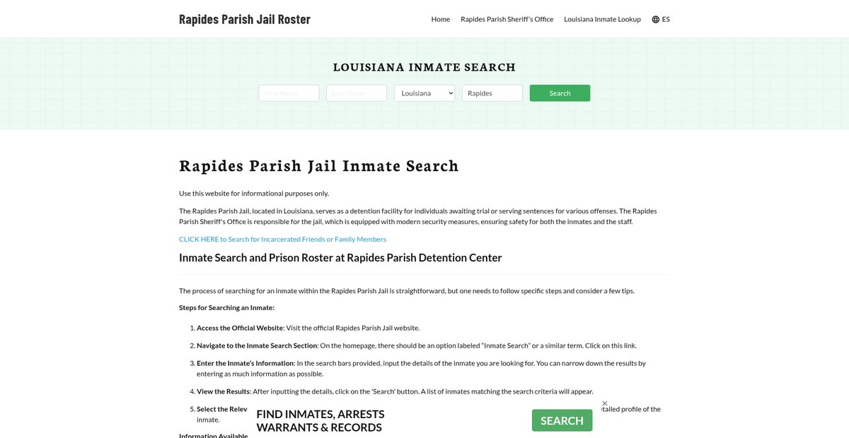 Preview of rapidesparishjail.org
