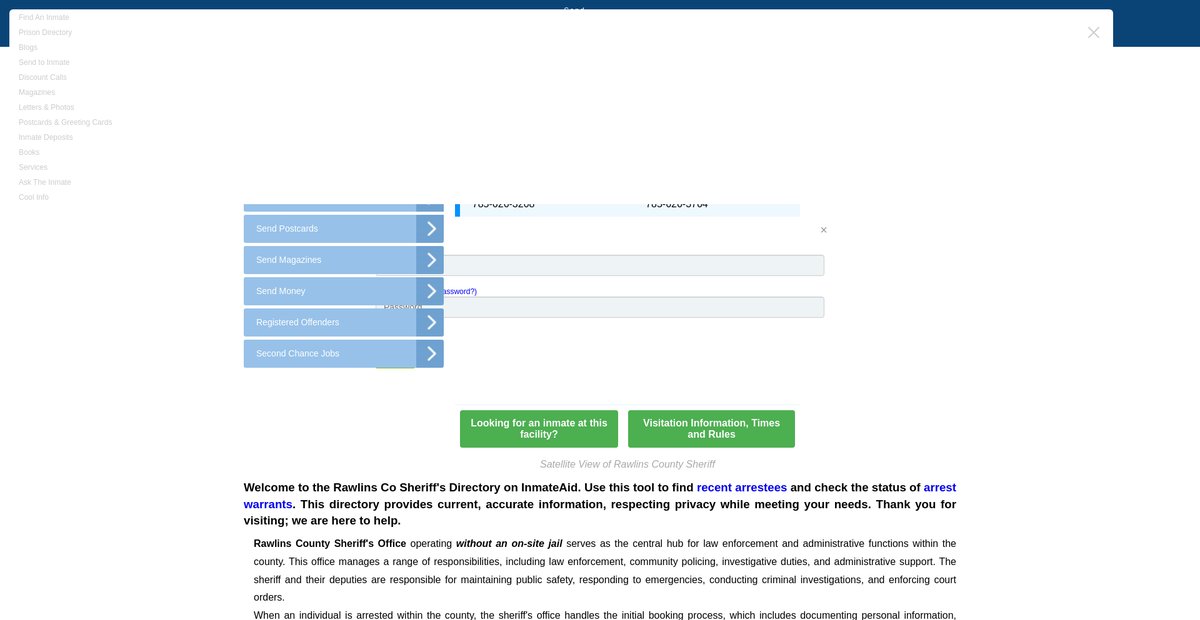 Preview of inmateaid.com