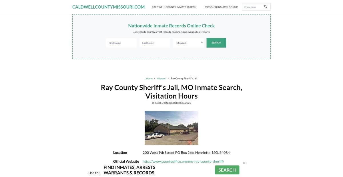 Preview of caldwellcountymissouri.com
