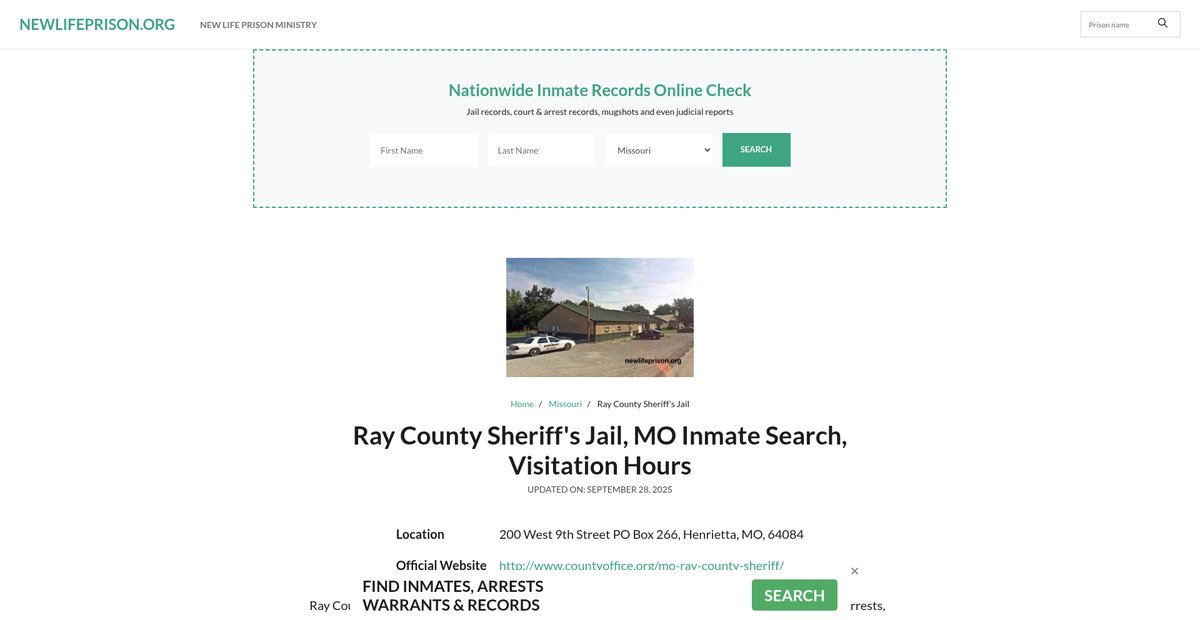 Preview of newlifeprison.org