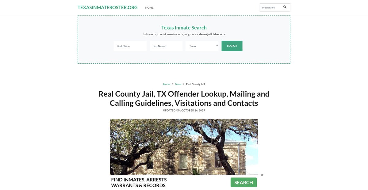 Preview of texasinmateroster.org