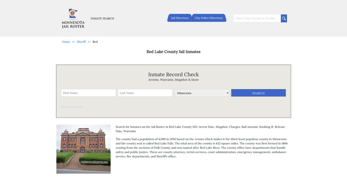 Preview of minnesotajailroster.com