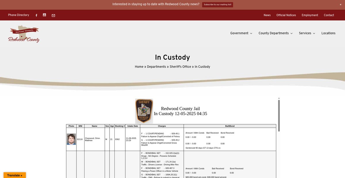 Preview of redwoodcounty-mn.us